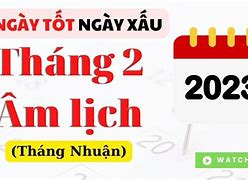 Tháng Nhuận Của 2023